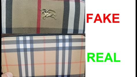 how to tell real from fake burberry wallet|how to check burberry authenticity.